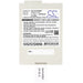Technicolor TCA300COM Alarm Replacement Battery-5