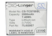 TCL J620 S700T Mobile Phone Replacement Battery-5