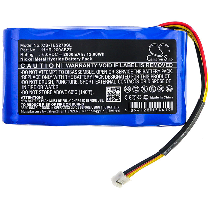 Testo Fluegas Analyzer Replacement Battery-3