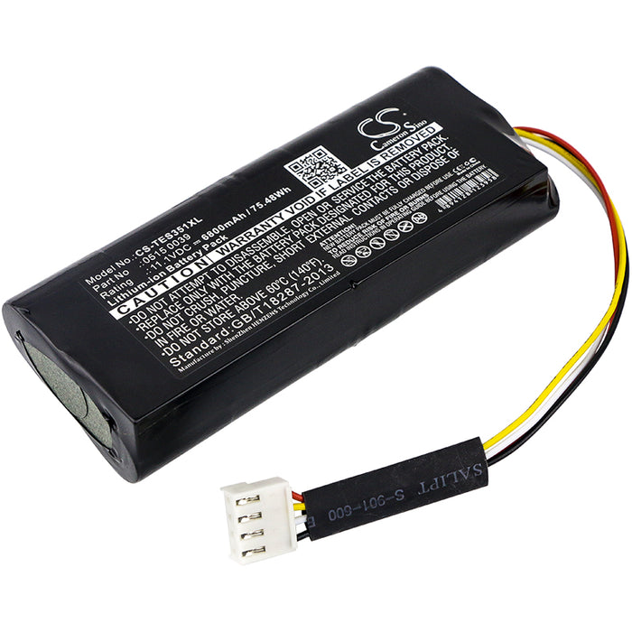 Testo 350K Analyzer 6800mAh Replacement Battery-main