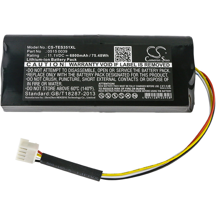Testo 350K Analyzer 6800mAh Replacement Battery-3