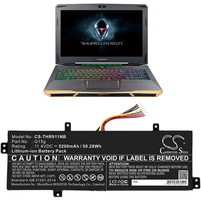 Machenike F117-S F117-S11 F117-S6 F117-S6CP F117-S6CS F117-Si3 Laptop and Notebook Replacement Battery-5
