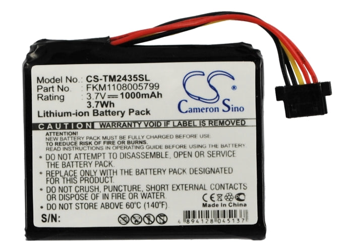 Tomtom 1CT4.019.03 4CQ01 4CS03 4CT4.001.01 4CT50 4EN42 4EN52 4EV42 4EV52 Go 2435 Go 2435TM Go 2535 Go 2535M Go 2535M Live Go 2 GPS Replacement Battery-5