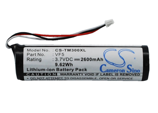 Tomtom Go 300 Go 400 Go 4D00.001 Go 500 Go 2600mAh Replacement Battery-main