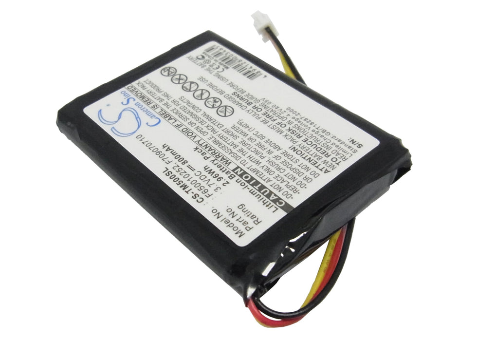 Tomtom 4K00.100 4N00.004 4N00.004.2 4N00.005 4N00.006 4N00.012 4N01.000 4N01.001 4N01.002 4N01.003 NVT2B225 One One 3rd 800mAh GPS Replacement Battery-2