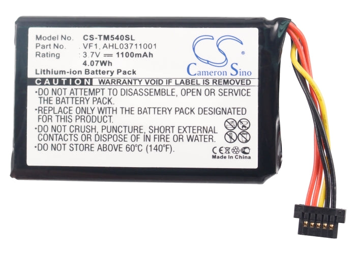 Tomtom 4CF5.002.00 Go 540 Go 540 Live GPS Replacement Battery-6