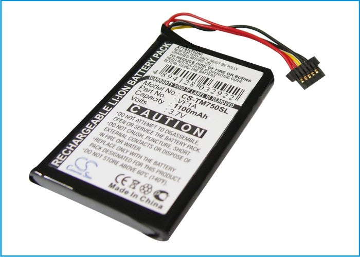 Tomtom 4CP0.002.06 Go 740 Live Go 740TM Go 750 Go  Replacement Battery-main