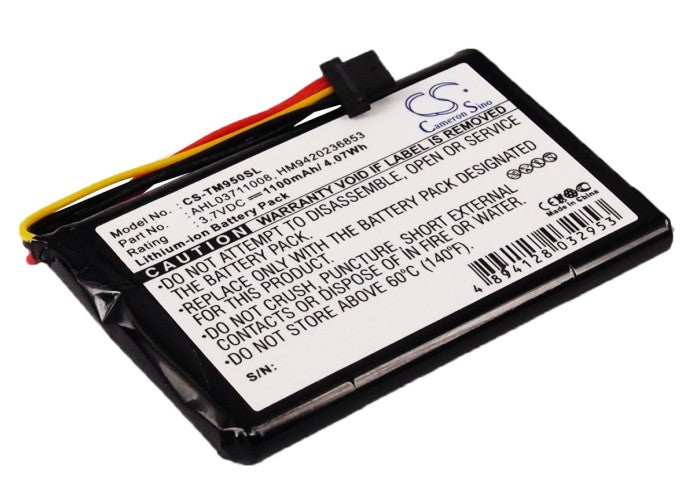 Tomtom 4CP9.002.00 8CP9.011.10 Go 950 Go 950 Live Replacement Battery-main