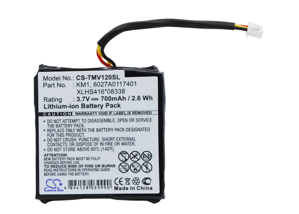 Tomtom 4EH44 Start 20 Via 120 Via 125 Via Live Via Replacement Battery-main