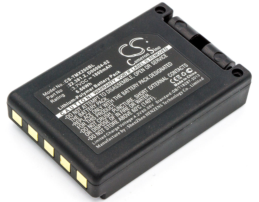 Teleradio TG-TXMNL Transmitter Tele Radio  1800mAh Replacement Battery-main
