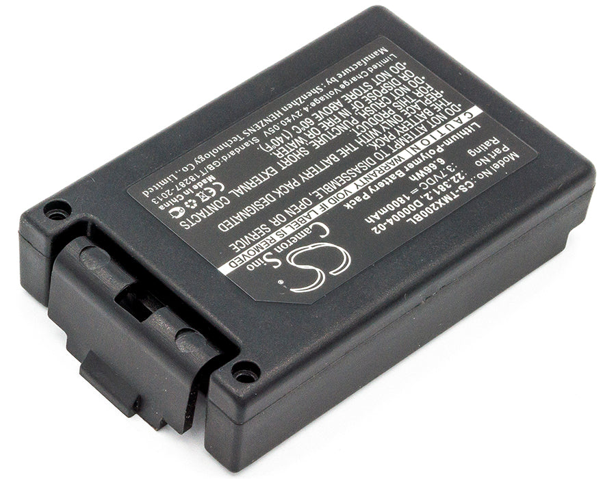 Teleradio TG-TXMNL Transmitter Tele Radio TG-TXMN 1800mAh Remote Control Replacement Battery-2