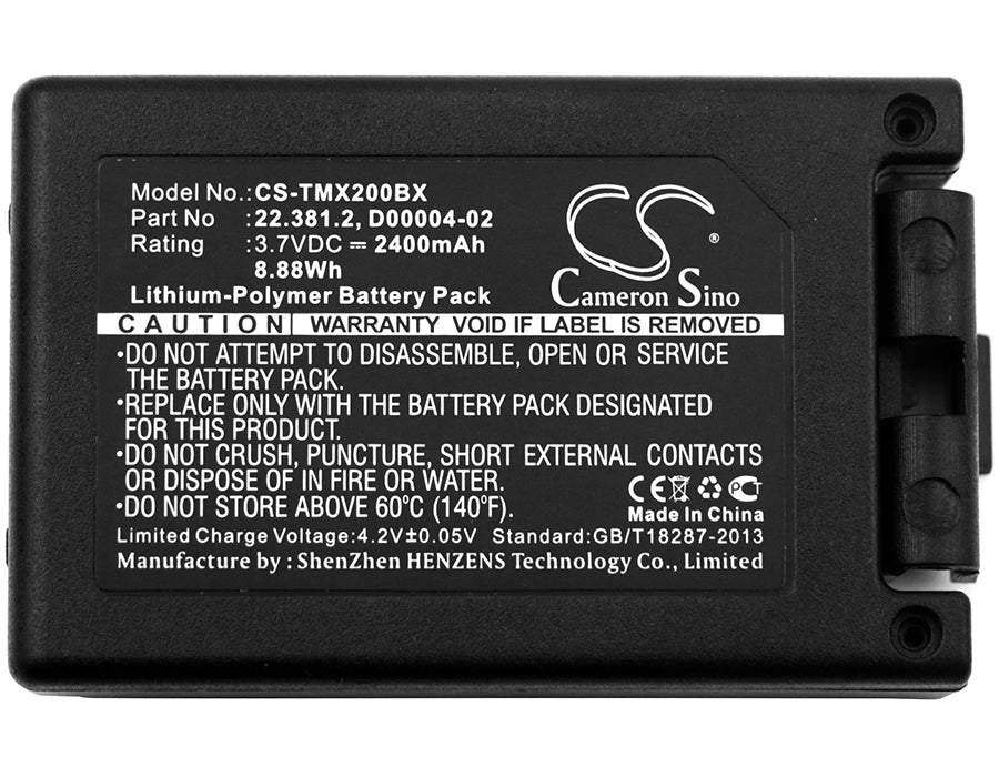 Teleradio TG-TXMNL Transmitter Tele Radio TG-TXMN 2400mAh Remote Control Replacement Battery-5