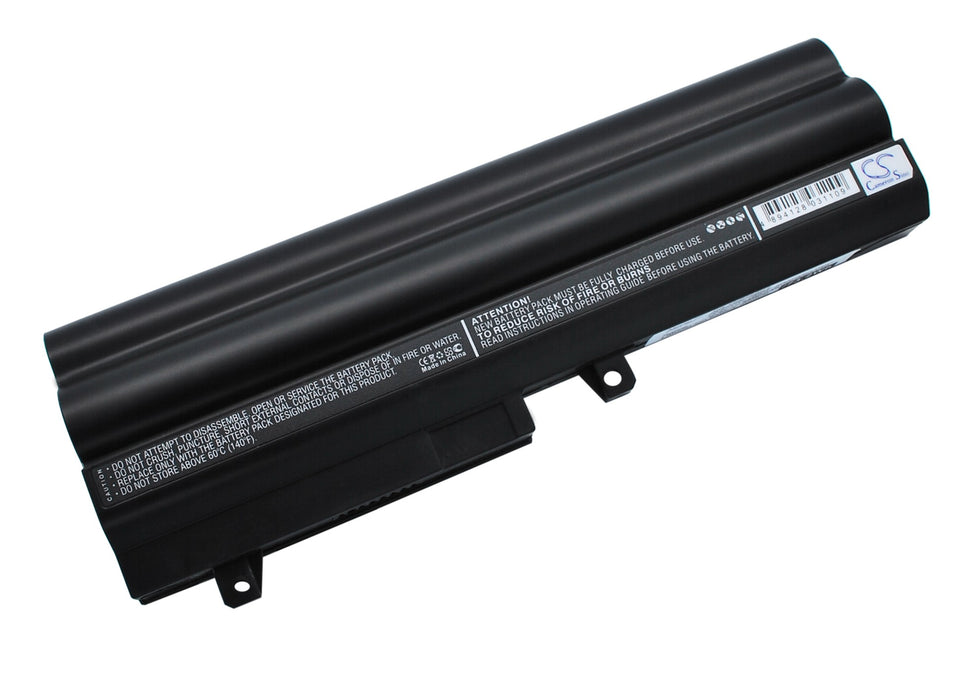Toshiba Dynabook UX 23JBR Dynabook UX 23JWH Dynabook UX 24JBR Dynabook UX 24JWH Mini NB200-11H M 6600mAh Black Laptop and Notebook Replacement Battery-3