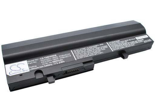Toshiba Satellite N302 Satellite NB300 Sat 6600mAh Replacement Battery-main