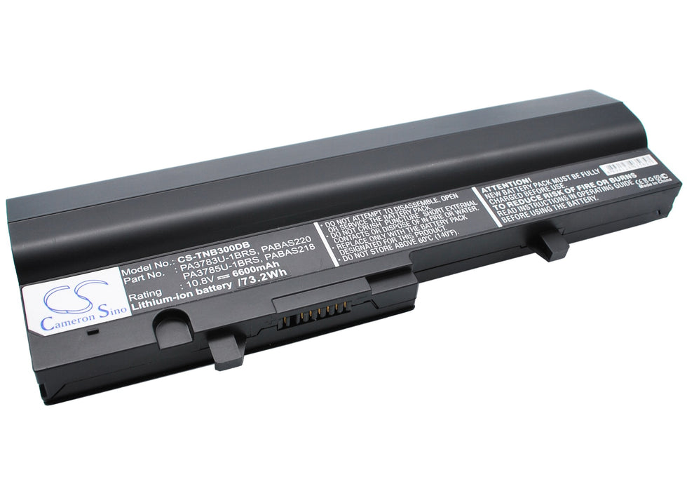 Toshiba Satellite N302 Satellite NB300 Sat 6600mAh Replacement Battery-main
