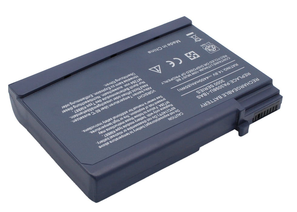 Toshiba Satellite 1200 Satellite 1200-S121 Satellite 1200-S122 Satellite 1200-S252 Satellite 3000 Satellite 30 Laptop and Notebook Replacement Battery-2