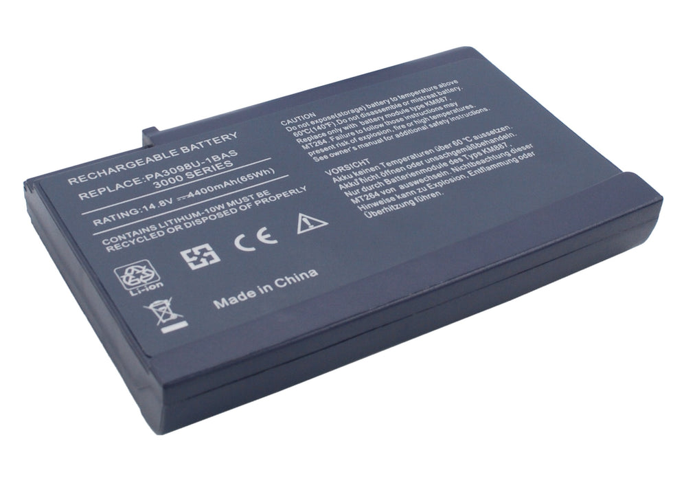 Toshiba Satellite 1200 Satellite 1200-S121 Satellite 1200-S122 Satellite 1200-S252 Satellite 3000 Satellite 30 Laptop and Notebook Replacement Battery-3