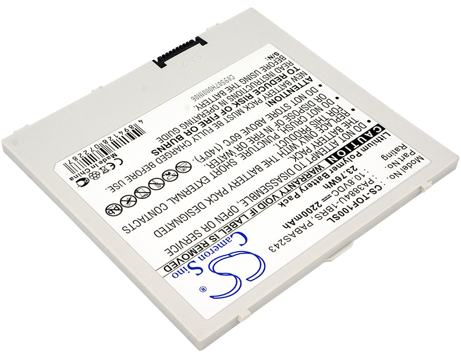Toshiba 10 Thrive AT100 AT100-001 AT100-002 AT100-100 AT105-T1016 AT105-T1016G AT105-T1032 AT105-T1032G AT105-T108 AT300 AT Tablet Replacement Battery-2