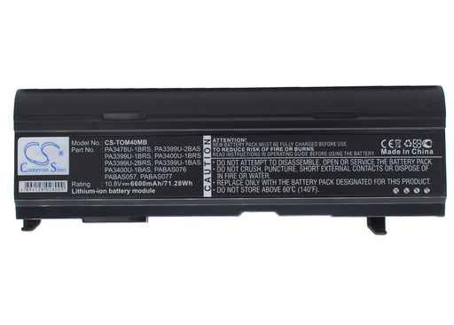 Toshiba Dynabook CX 45A Dynabook CX 47A Dy 6600mAh Replacement Battery-main