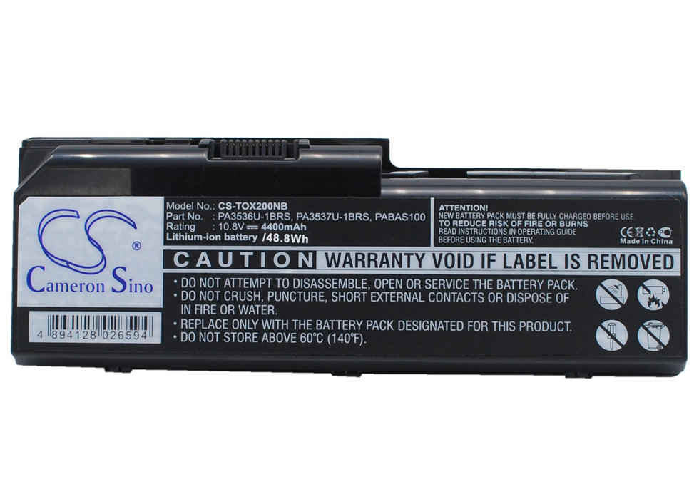 Toshiba Equium P200 Equium P200-178 Equium 4400mAh Replacement Battery-main