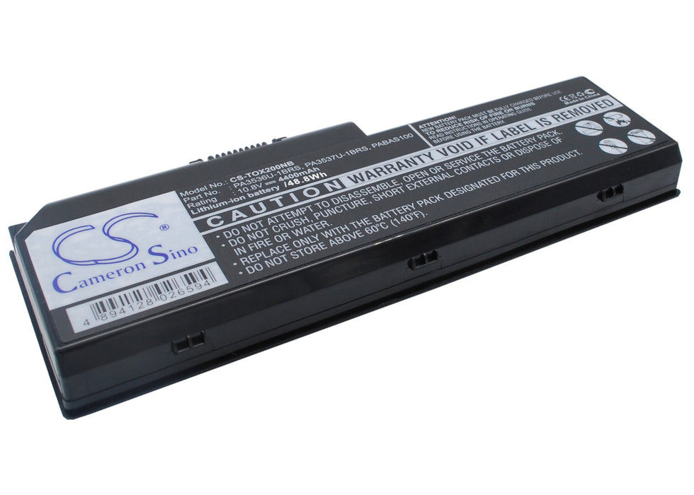 Toshiba Equium P200 Equium P200-178 Equium P200-1ED Satellite L350 Satellite L350-ST2121 Satellite L35 4400mAh Laptop and Notebook Replacement Battery-2
