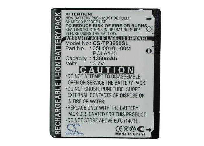 HTC P3650 Polaris 100 Polaris 200 Touch Cruise Touch Find Mobile Phone Replacement Battery-5