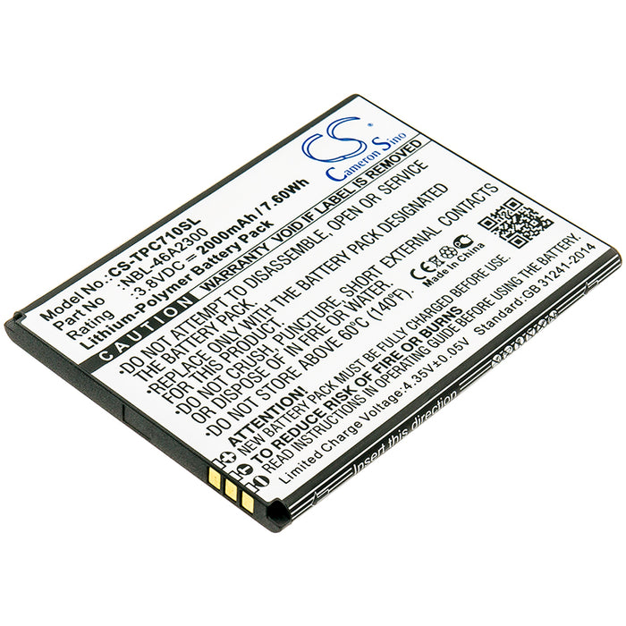 Neffos C7a TP705A Replacement Battery-main