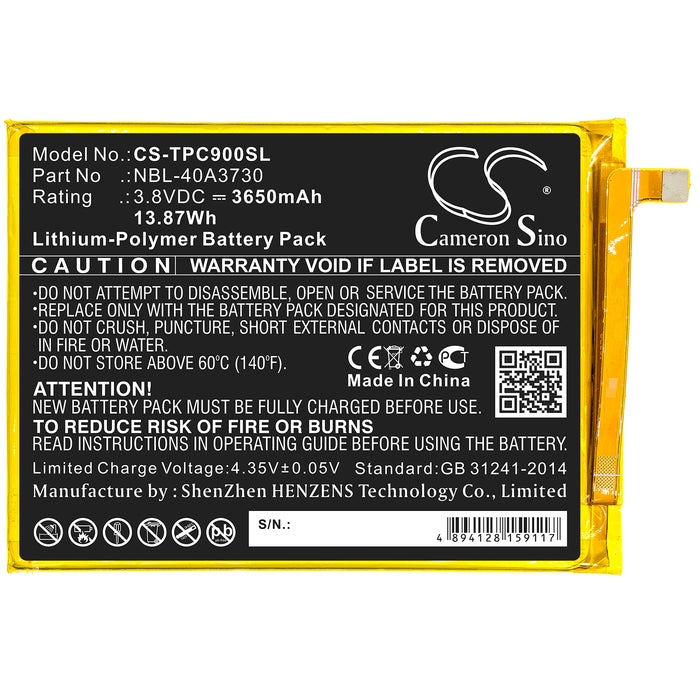 Tp-Link Neffos C9 TP707A Mobile Phone Replacement Battery-3