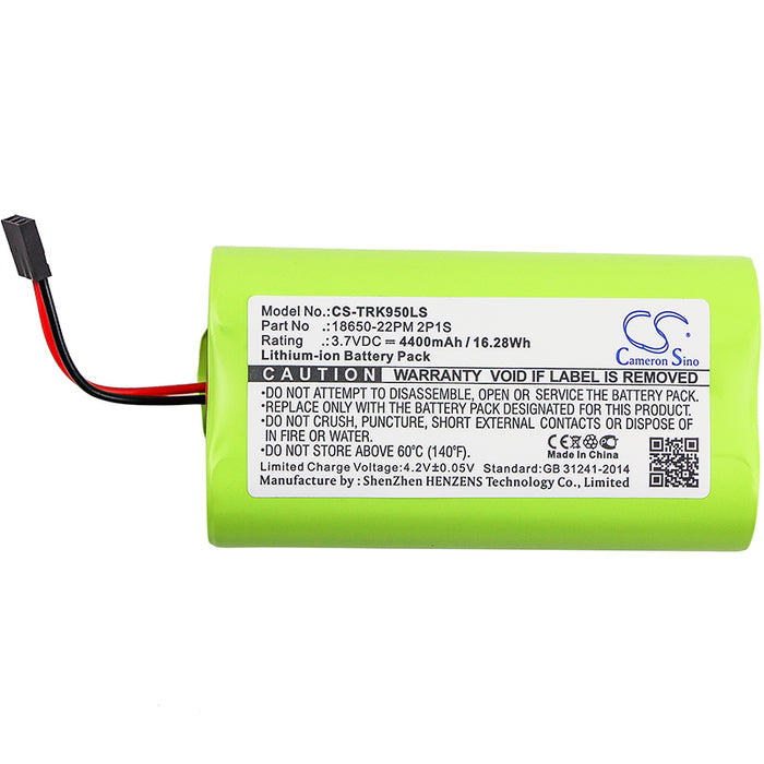 Trelock LS 950 LS950 Spotlight Replacement Battery-3