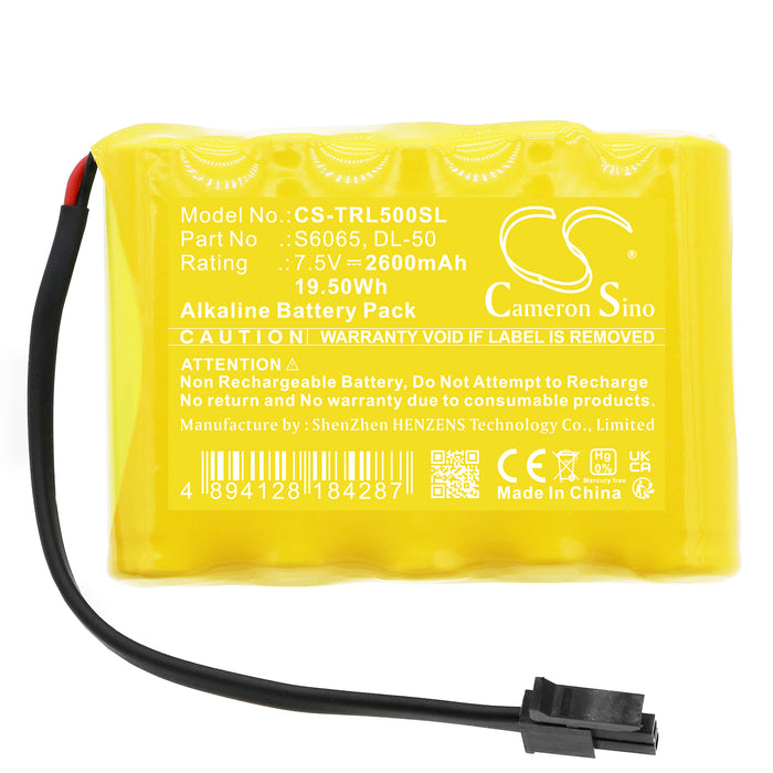 Trilogy DL2700CR DL2700DB DL3500CR DL3500DB DL4500DB PDL3500CR PDL3500DB 2600mAh Door Lock Replacement Battery