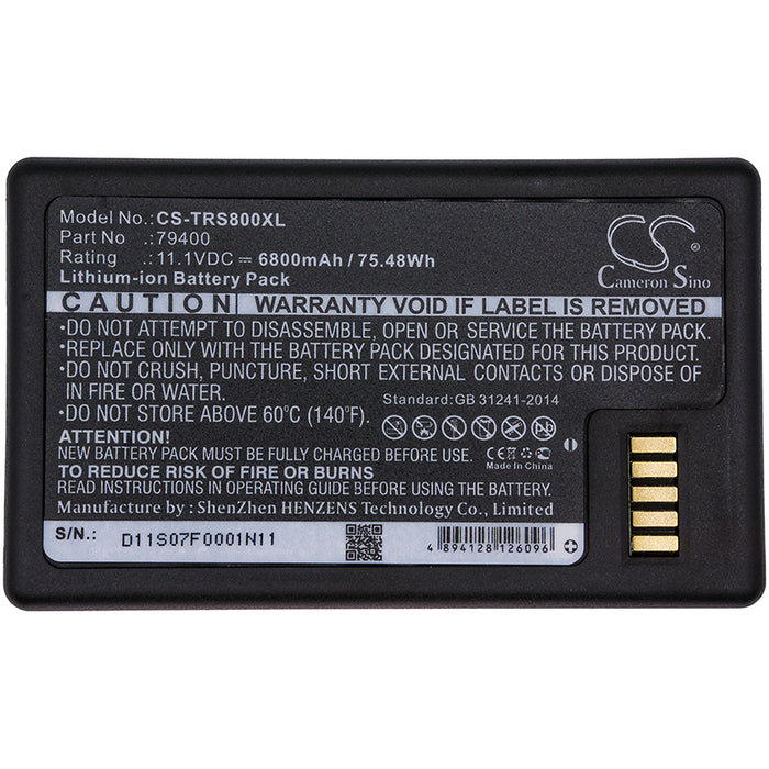 Trimble RTS573 Total Station RTS633 Total  6800mAh Replacement Battery-3