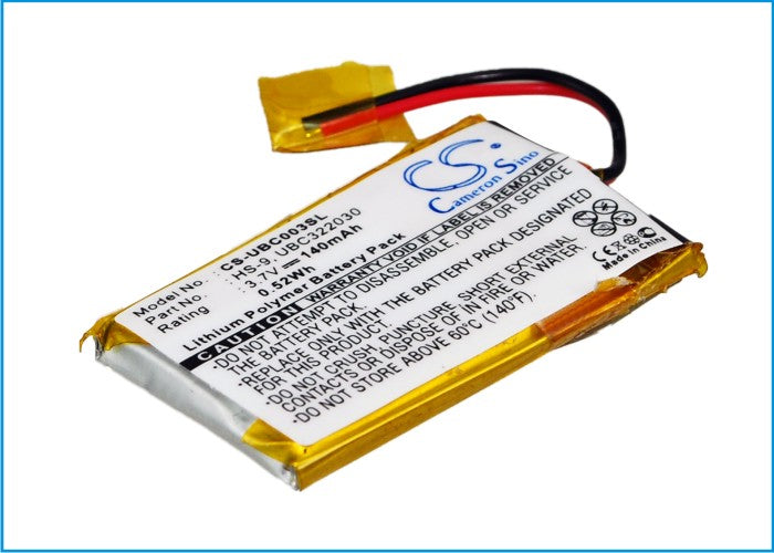 Ultralife UBC322030 UBP008 Headphone Replacement Battery-4