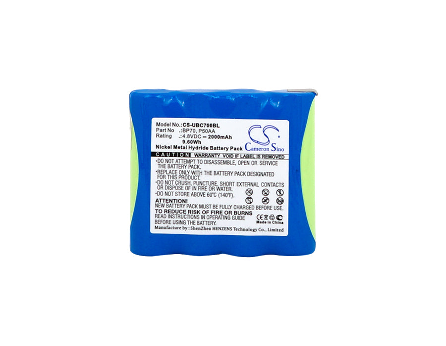 Uniden Bearcat BC70XLT BF003RF BL00005 BP70 P50AA  Replacement Battery-5