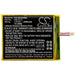 Unitech EA500 EA502 EA506 EA508 Replacement Battery-3