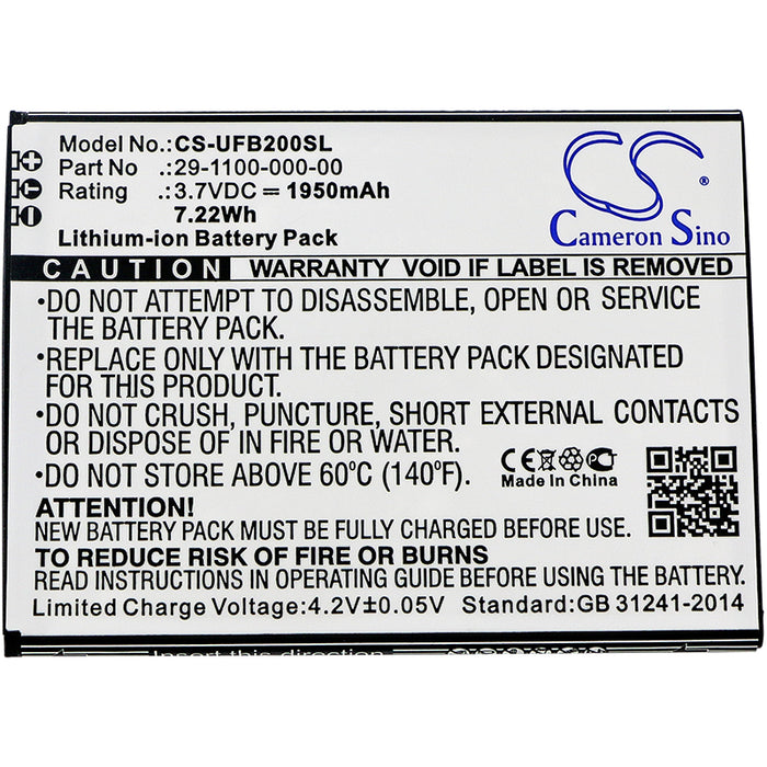 Ulefone Be Touch Be Touch 2 Be Touch 3 Paris Lite Mobile Phone Replacement Battery-3