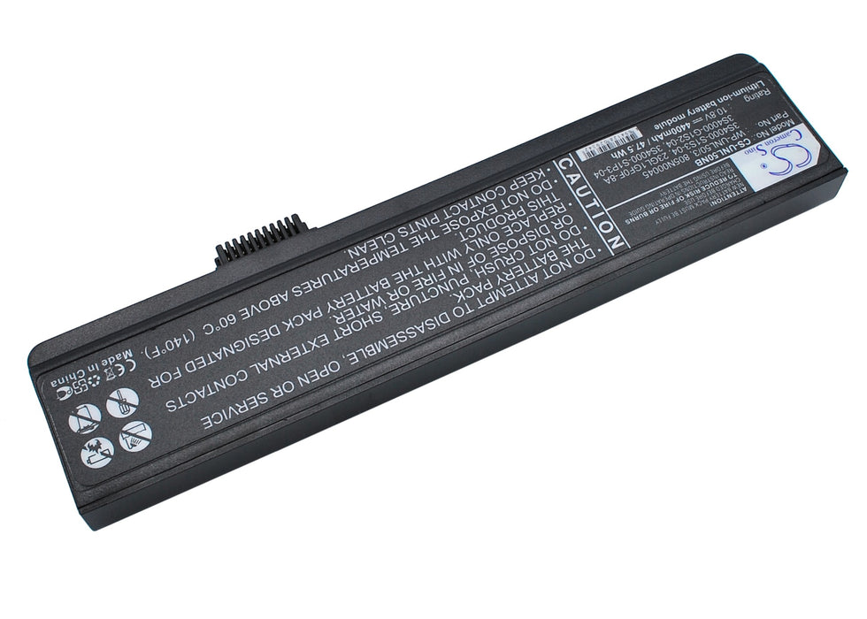Uniwill L50 L50II0 L50II5 L50RI0 L51AI L51AIx L51II L51IIx L51RI L51RIx L53RI0 L70II0 Laptop and Notebook Replacement Battery-3