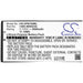 Unitech PA700 PA700MCA PA720 Replacement Battery-3