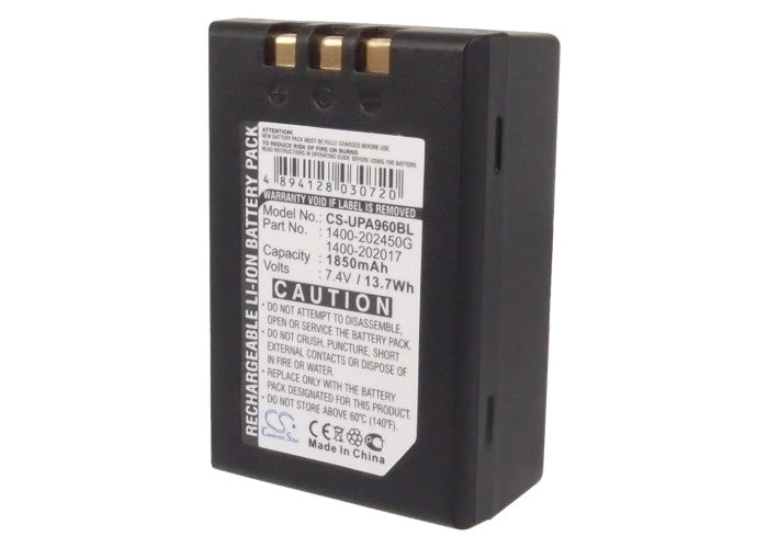 Unitech PA960 PA962 PA963 RH767 RH767C Replacement Battery-5