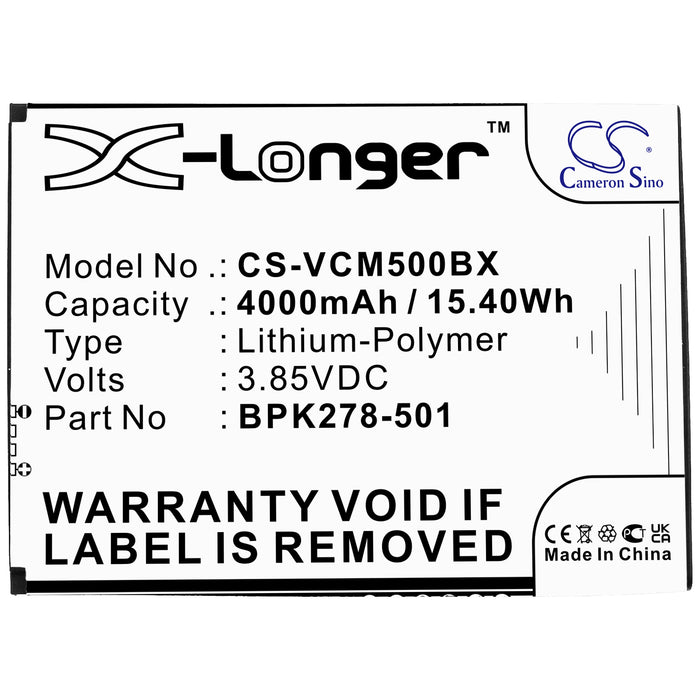 Verifone CM5 4000mAh Payment Terminal Replacement Battery-3