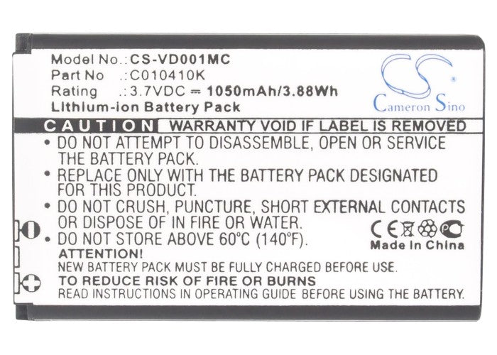 Aiptek mini PocketDV 8900 mini PocketDV M1 PocketDV C600 pro PocketDV T290 VideoSharier VS1 Camera Replacement Battery-5