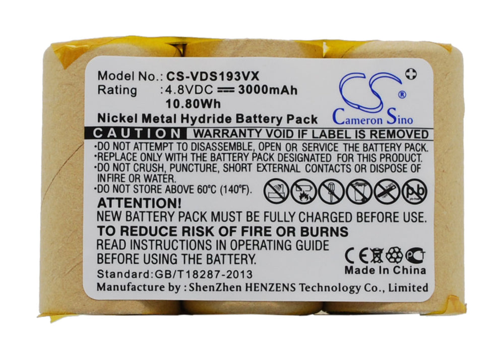Vileda AS-193E9A Replacement Battery-main
