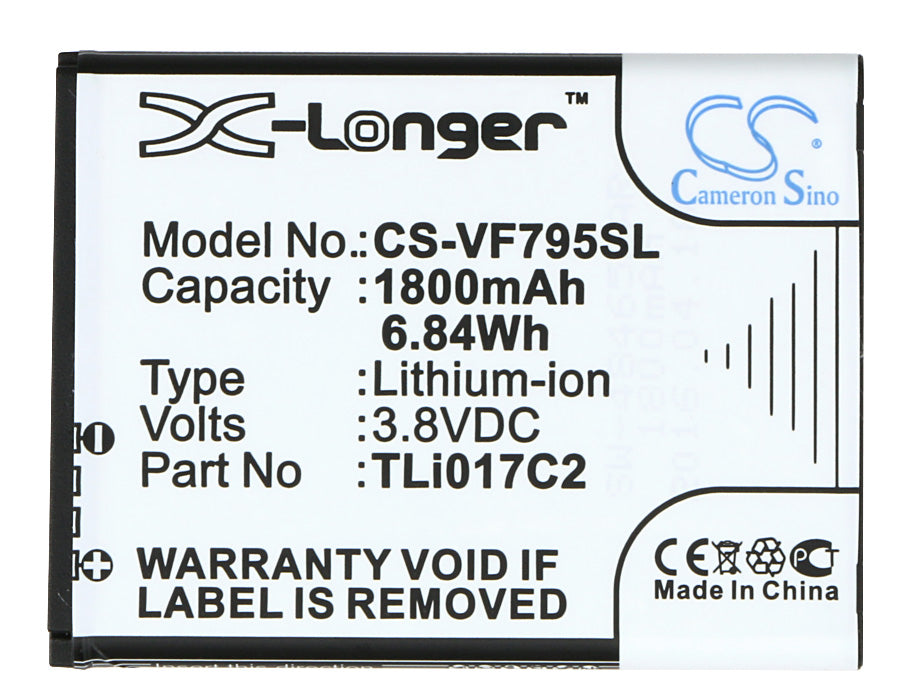 Vodafone Smart Speed 6 VF795 VF-795 Mobile Phone Replacement Battery-5