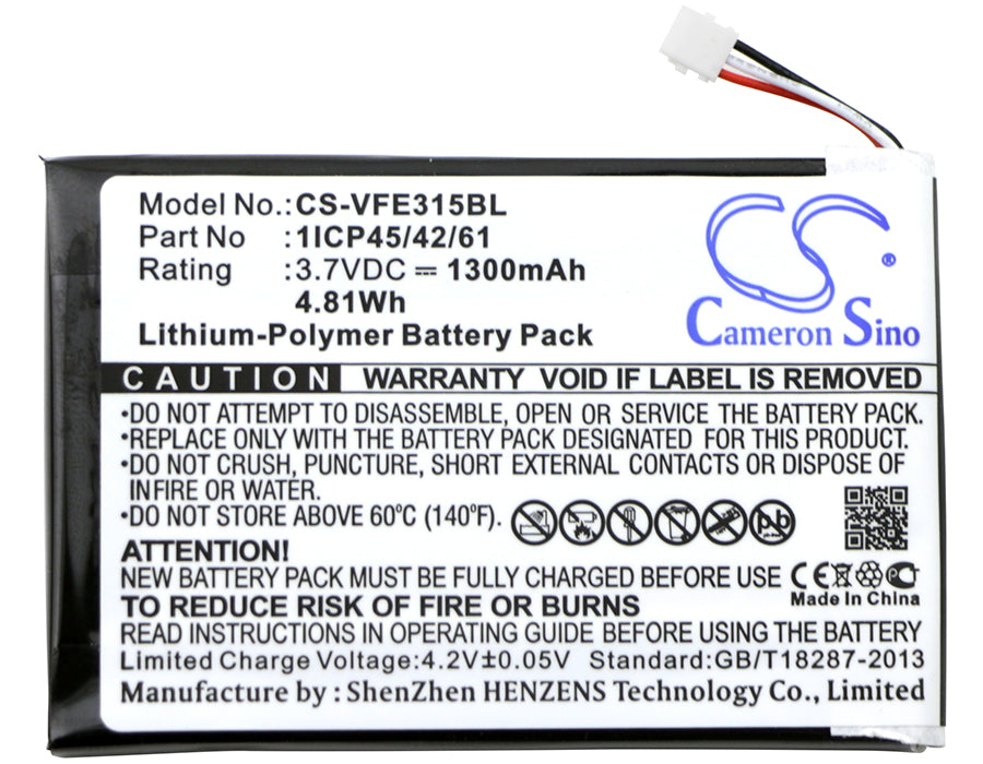 Verifone e315 e315M e335 e335M Payment Terminal Replacement Battery-3