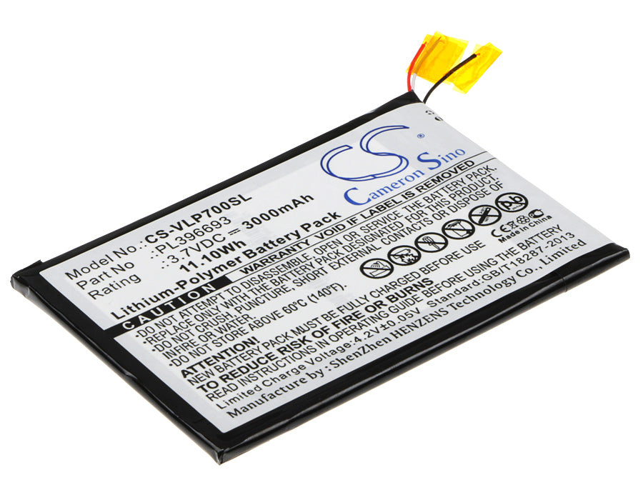 Visual Land ME-7G-8GB Prestige 7G 7in Replacement Battery-main