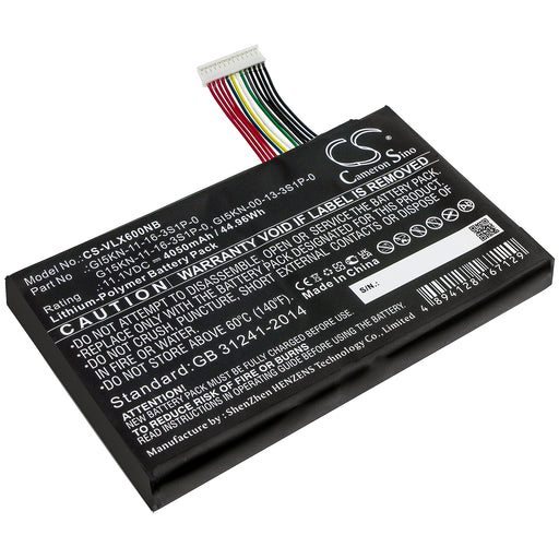 Vulcan X5 X6 Replacement Battery-main