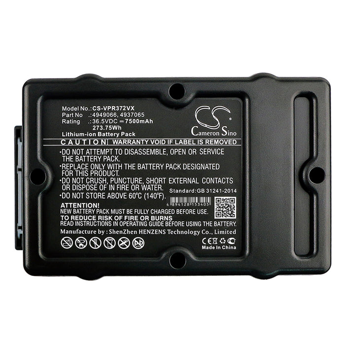 Wolf Garten Hybrid Power 37 Hybrid Power 40 Power 37 Power 40 7500mAh Lawn Mower Replacement Battery-3