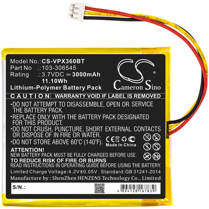 Visonic PowerMaster 360R Alarm Replacement Battery-3