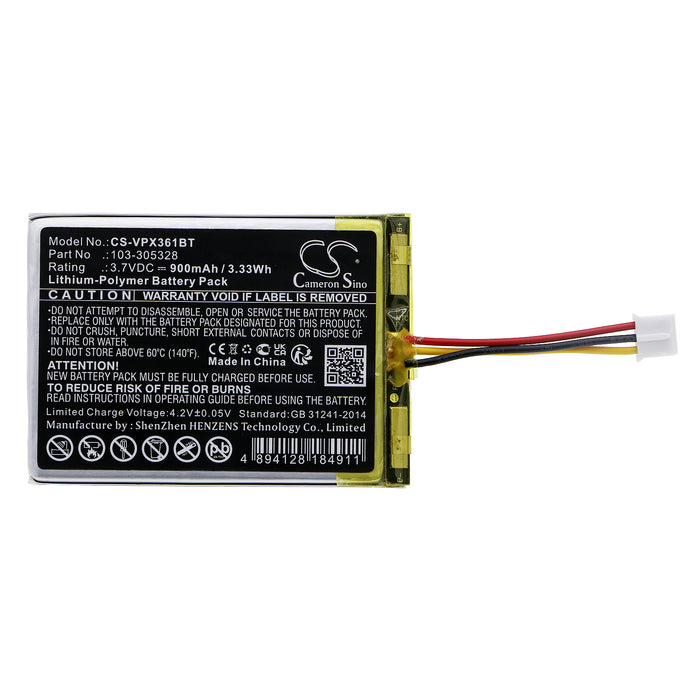 Visonic PowerMaster 360 PowerMaster 360-pg2 Alarm Replacement Battery