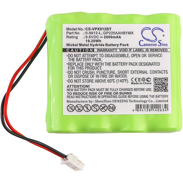 Visonic 0-100459 0-100498 0-100535 0-100605 0-5466-8 PowerMax 0-9912-L Control Pane PowerMax+ alarm control panels Alarm Replacement Battery-3
