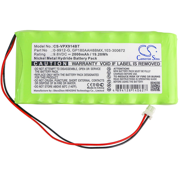 Visonic Amber Select AmberLink Emergency Response PowerMax Complete Alarm Contro Powermax Pro PowerMaxComplete Control Panel Alarm Replacement Battery-3